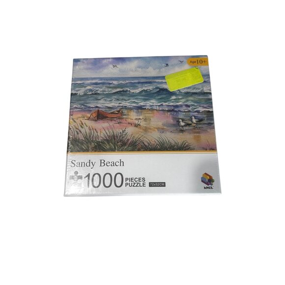 Sandy Beach 1000 Piece Puzzle By HNCL Ages 10+ - Picture 3 of 5